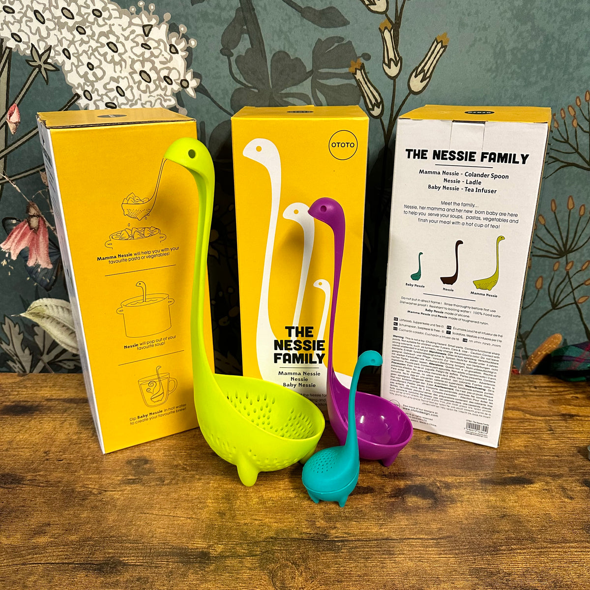 Get 3 Colorful Loch Ness Monster Ladles for $8 Today