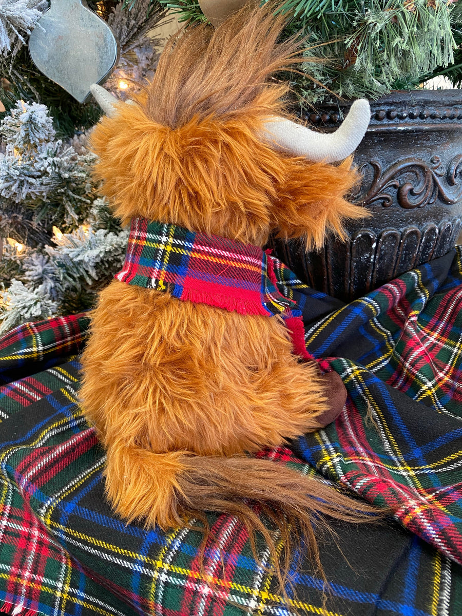 Angus the Heilan Coo - Highland Cow Stuffed Animal Plushie – Thistle &  Stitch