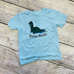 "Messy Nessie" Cute Loch Ness Monster Infant Onesies and Toddler Shirts