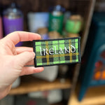 Irish Plaid Ireland Iron-On Patch