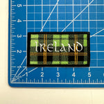 Irish Plaid Ireland Iron-On Patch