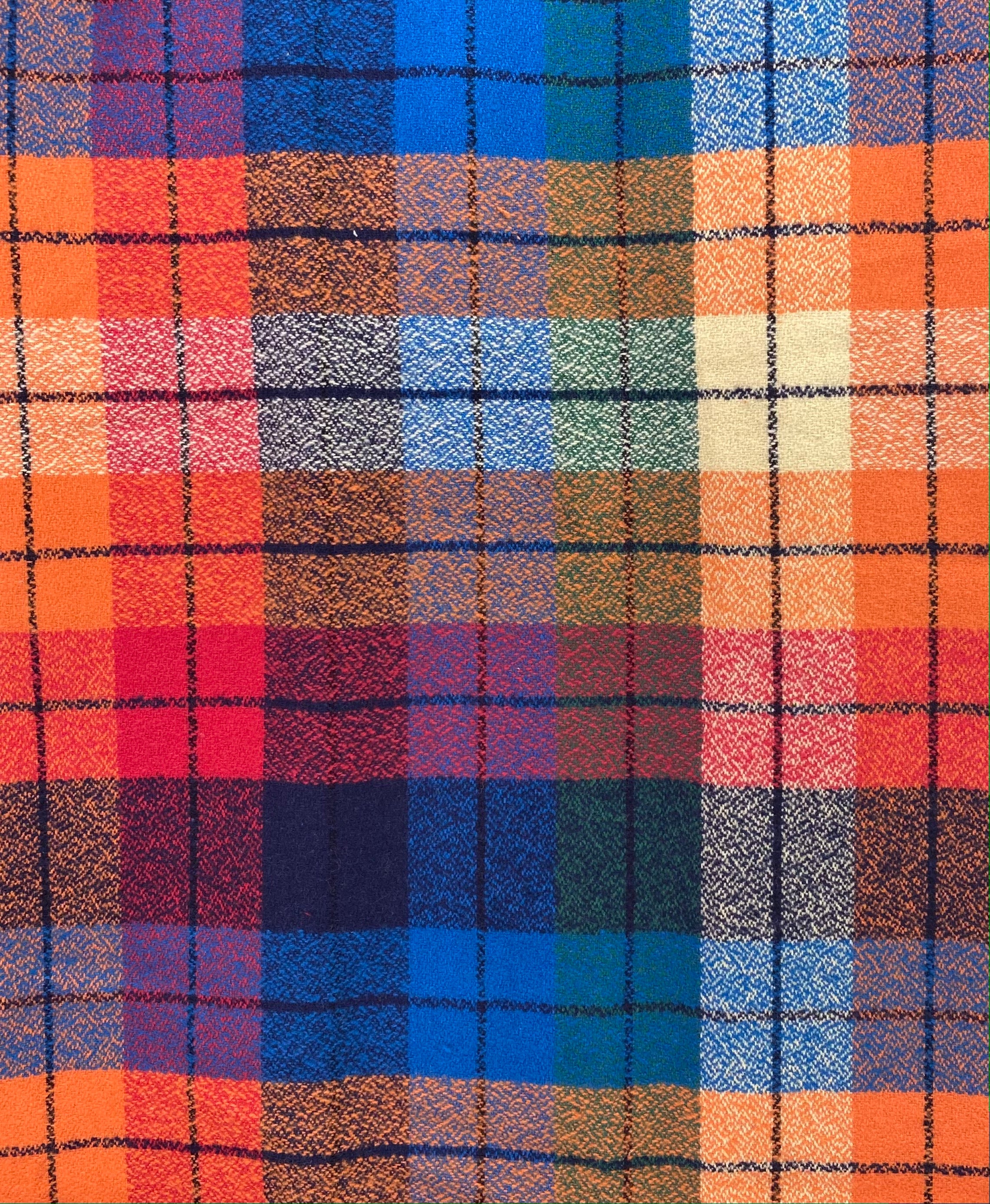 Rainbow of Color Heathered Plaid Flannel Infinity or Blanket Scarf –  Thistle & Stitch