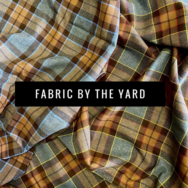 Fabric By The Yard - Outlander Clan Fraser and Clan MacKenzie